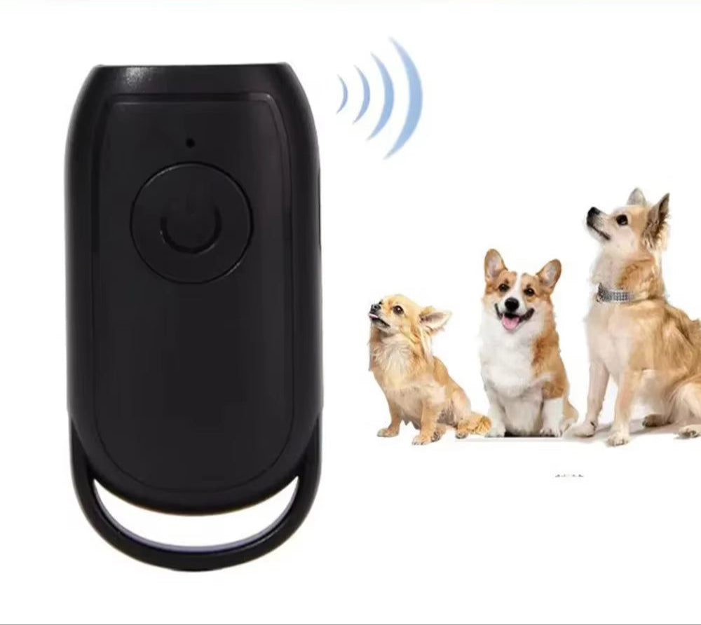 Mini Ultrasonic Dog Repeller Training Dog Stop Barking Smart Portable Outdoor Defense Dogs Anti-Barking Training Device