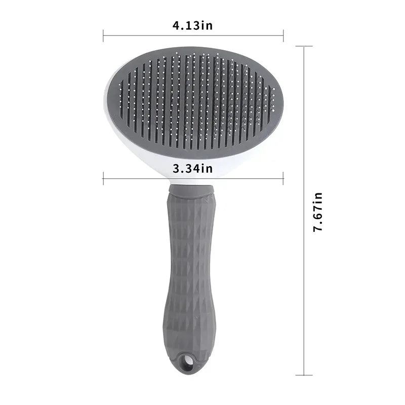 Self-Cleaning Pet Hair Remove Comb Cat Slicker Brush Pet Hair Removal Comb for Cats Grooming Brushes Dog Combs Cat Accessories